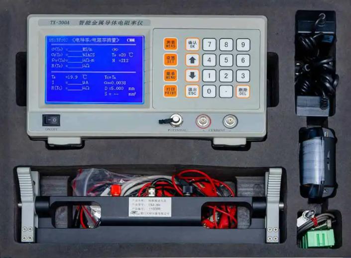 Instrumento de prueba-detector de resistividad